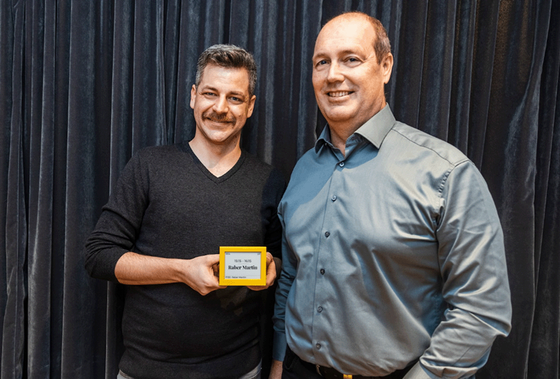 Martin Raber und Martin Roither